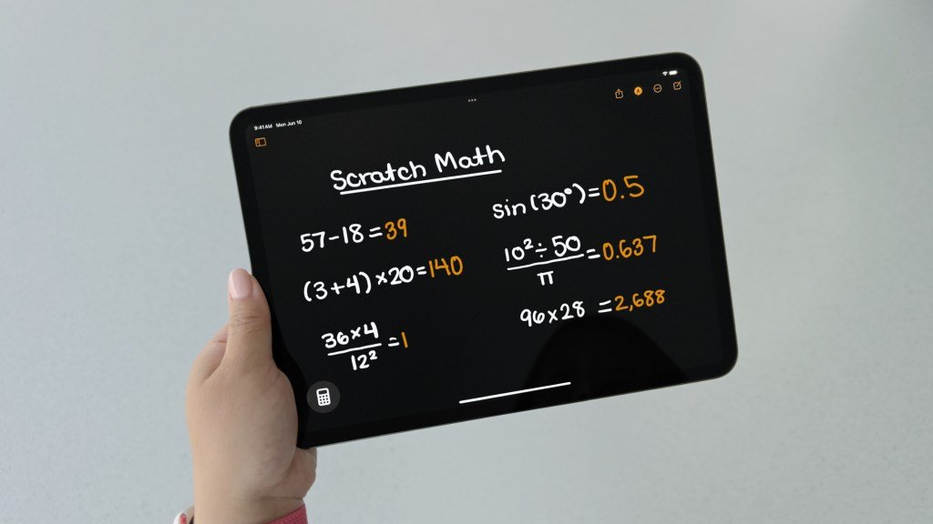 Calculadora para iPad realiza cálculos por ti